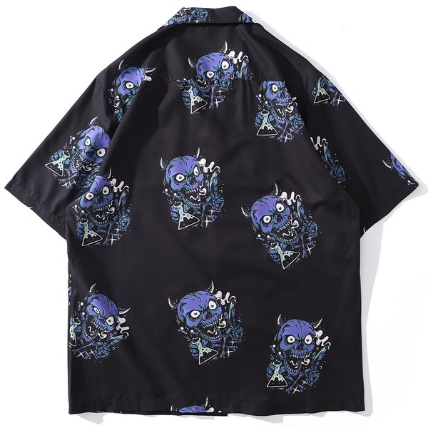 new hip 2021 hop skull demon printed shirts men summer oversized streetwear short sleeve hawaii loose shirt y4w7, White
new hip 2021 hop skull demon printed shirts men summer oversized streetwear short sleeve hawaii loose shirt y4w7, White