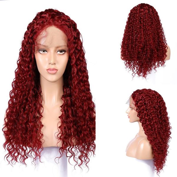synthetic wigs 99j wine red burgundy 26 inch long kinky curly lace front wig for women natural hairline daily cosplay heat resistant, Black
synthetic wigs 99j wine red burgundy 26 inch long kinky curly lace front wig for women natural hairline daily cosplay heat resistant, Black
