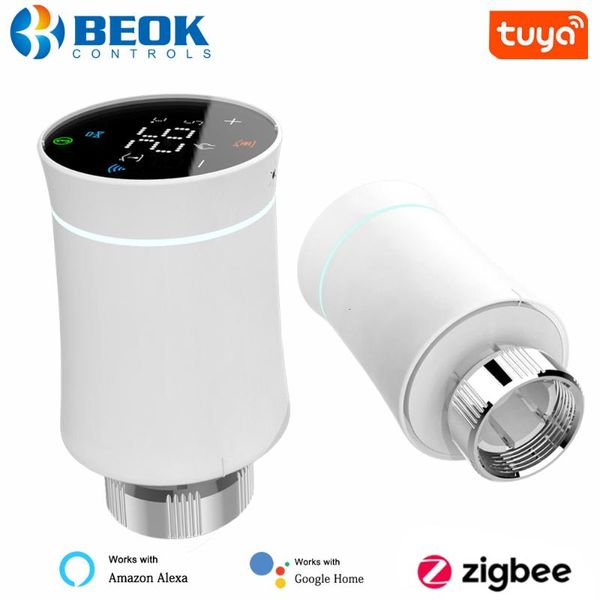 smart home control beok tuya zigbee thermostatic radiator valve trv actuator thermostat programmable temperature controller works with alexa
smart home control beok tuya zigbee thermostatic radiator valve trv actuator thermostat programmable temperature controller works with alexa