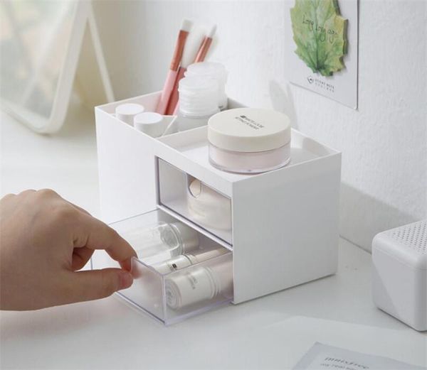 bathroom storage & organization abs desk makeup cosmetic box organizer pen pencil container holder sundries case 3 colors 17.6*9*9.2cm
bathroom storage & organization abs desk makeup cosmetic box organizer pen pencil container holder sundries case 3 colors 17.6*9*9.2cm