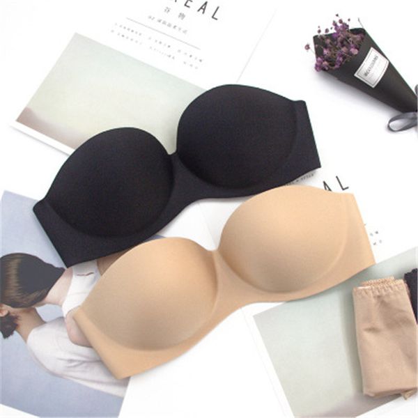 fashion women silicone strapless fly bra #a/b/c/d cup underwire padded push up bralette invisible bras designer women underwear, Black;white
fashion women silicone strapless fly bra #a/b/c/d cup underwire padded push up bralette invisible bras designer women underwear, Black;white