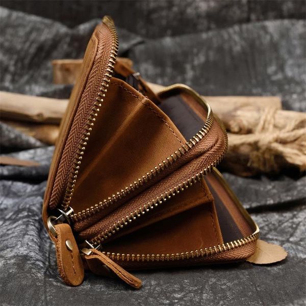 wallets 2021 male female purse vintage leather men women long wallet inner zip bifold crazy horse, Red;black
wallets 2021 male female purse vintage leather men women long wallet inner zip bifold crazy horse, Red;black