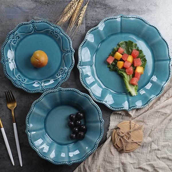 dishes & plates fancity creative european style embossed ice cracked glaze fruit salad bowl ceramic tableware home western steak plate deep
dishes & plates fancity creative european style embossed ice cracked glaze fruit salad bowl ceramic tableware home western steak plate deep