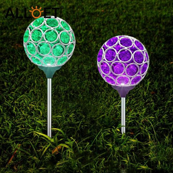 lawn lamps 2pcs led solar powered crystal ball highlight night light color changing outdoor garden stake christmas decorative lamp
lawn lamps 2pcs led solar powered crystal ball highlight night light color changing outdoor garden stake christmas decorative lamp