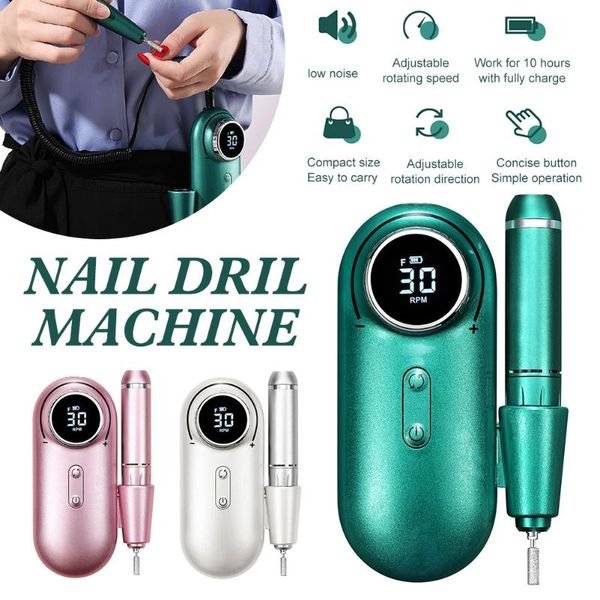 nail drill & accessories electric machine 30000rpm art file with 6 bits for polish acrylic gel nails manicure tool
nail drill & accessories electric machine 30000rpm art file with 6 bits for polish acrylic gel nails manicure tool