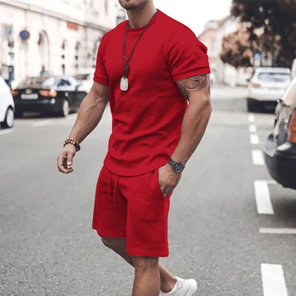 men's tracksuits t shirt +shorts solid male tracksuit set mens brand clothing 2 pieces sets 2021 summer men casual shorts short sleeve, Gray
men's tracksuits t shirt +shorts solid male tracksuit set mens brand clothing 2 pieces sets 2021 summer men casual shorts short sleeve, Gray