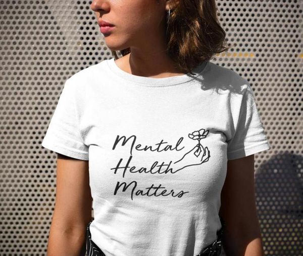 And Womental Health Matters Flower Mens T Shirt Print Women Cotton Casual Funny Lady Yong Girl Top Tee A 1214, White;black
And Womental Health Matters Flower Mens T Shirt Print Women Cotton Casual Funny Lady Yong Girl Top Tee A 1214, White;black