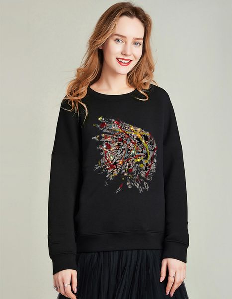 2021 new drill sweatshirt women winter warm streetwear oversized pullovers diamond stone thicken hoodies b4iy, Black
2021 new drill sweatshirt women winter warm streetwear oversized pullovers diamond stone thicken hoodies b4iy, Black