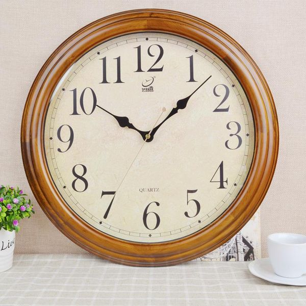 wall clocks models european retro living room wooden clock 16 inch large round mute solid wood sticker watch
wall clocks models european retro living room wooden clock 16 inch large round mute solid wood sticker watch