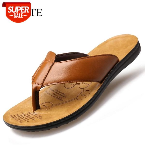 new summer men flip flops leather slippers men fashion beach slippers soft sole easy to match cool male sandals zapatos hombre #m37e, Black
new summer men flip flops leather slippers men fashion beach slippers soft sole easy to match cool male sandals zapatos hombre #m37e, Black
