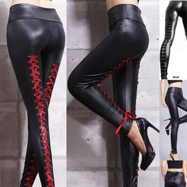 women leggings ladies fashion high waist black ladies lace up leather leggings pants jeggings leggins mujer s10
women leggings ladies fashion high waist black ladies lace up leather leggings pants jeggings leggins mujer s10