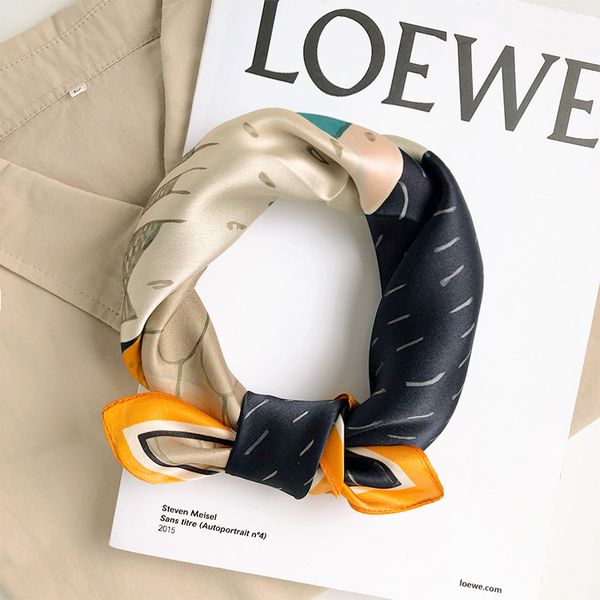 spring and summer women's korean version new mulberry silk small square thin style, versatile temperament, decorative scarf, Black;purple
spring and summer women's korean version new mulberry silk small square thin style, versatile temperament, decorative scarf, Black;purple