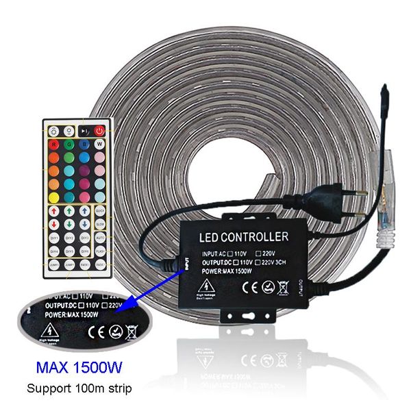 strips 100m rgb high voltage light strip ip67 waterproof flexible ribbon led controller remote control 60leds/m tape jk
strips 100m rgb high voltage light strip ip67 waterproof flexible ribbon led controller remote control 60leds/m tape jk