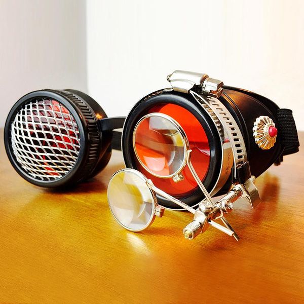 party masks women and men punk retro eyewear gothic steampunk industrial goggles halloween cosplay windproof mirror costumes accessories
party masks women and men punk retro eyewear gothic steampunk industrial goggles halloween cosplay windproof mirror costumes accessories