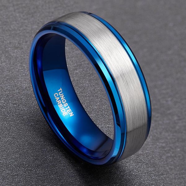 wedding rings tigrade men ring band tungsten carbide 8mm blue inside engagement for matte brushed male jewelry bague homme, Slivery;golden
wedding rings tigrade men ring band tungsten carbide 8mm blue inside engagement for matte brushed male jewelry bague homme, Slivery;golden