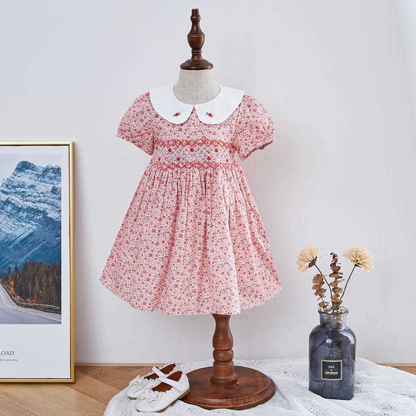 baby girl smocked floral dress child smock frocks children spanish boutique clothes toddler spain hand made smocking 210615, Red;yellow
baby girl smocked floral dress child smock frocks children spanish boutique clothes toddler spain hand made smocking 210615, Red;yellow