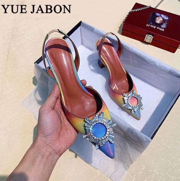 dress shoes crystal buckle ladies slingbacks rainbow cup heel high heels woman pointy toe rhinestone stilettos pumps sandalias, Black
dress shoes crystal buckle ladies slingbacks rainbow cup heel high heels woman pointy toe rhinestone stilettos pumps sandalias, Black