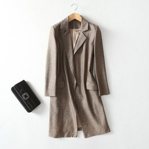 women's trench coats 2021 autumn and winter fashion retro women coat korean style casual long blazer office ladies outerwear ol clothes, Tan;black
women's trench coats 2021 autumn and winter fashion retro women coat korean style casual long blazer office ladies outerwear ol clothes, Tan;black