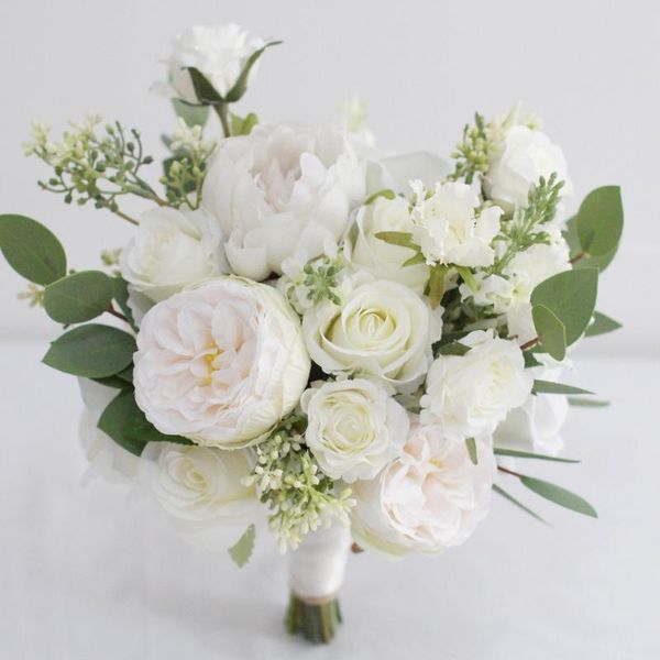 wedding flowers white rose bridal bouquets artificial bouquet de mariage austin accessories
wedding flowers white rose bridal bouquets artificial bouquet de mariage austin accessories