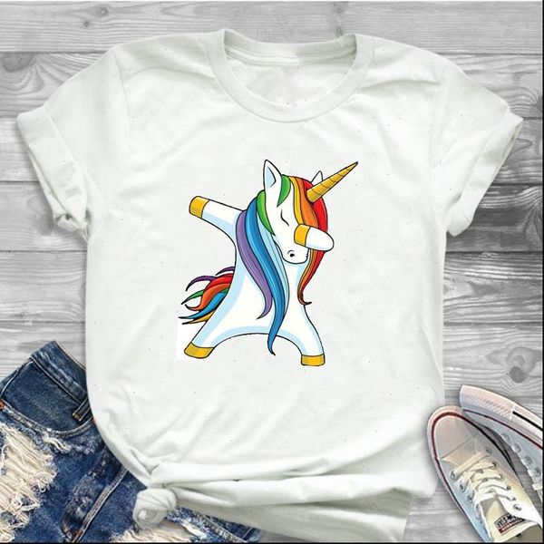 women lady t shirt hair unicorn shy printed tshirt ladies short sleeve loose tee women female clothes graphic t shirt, White
women lady t shirt hair unicorn shy printed tshirt ladies short sleeve loose tee women female clothes graphic t shirt, White