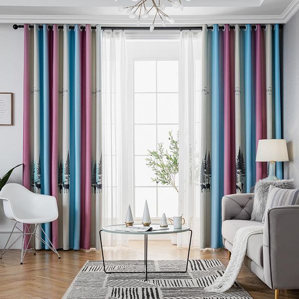 curtain & drapes modern blackout curtains striped deer2pattern for living room window bedroom shading ready made finished blinds b 2jl488
curtain & drapes modern blackout curtains striped deer2pattern for living room window bedroom shading ready made finished blinds b 2jl488