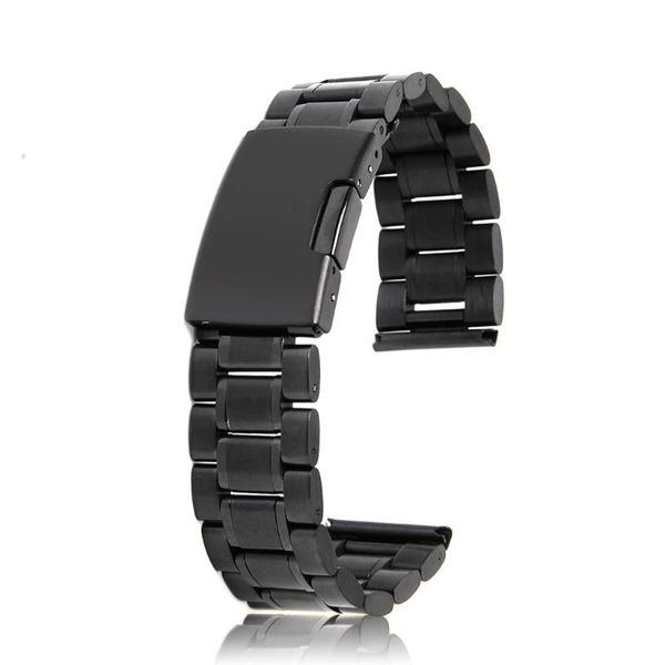 watch bands solid stainless steel links band strap straight end buckle 18mm - 24mm, Black;brown
watch bands solid stainless steel links band strap straight end buckle 18mm - 24mm, Black;brown