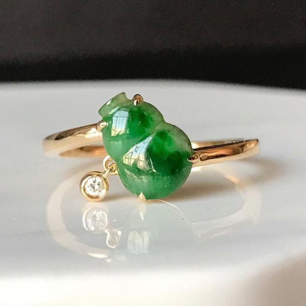 cluster rings original design natural hetian biyu gourd opening adjustable ring chinese retro light luxury charm women's silver jewelry, Golden;silver
cluster rings original design natural hetian biyu gourd opening adjustable ring chinese retro light luxury charm women's silver jewelry, Golden;silver