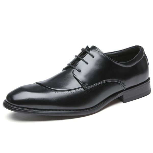 dress shoes 2021 men cow split leather super quality lace-up mens business wedding office footwear man, Black
dress shoes 2021 men cow split leather super quality lace-up mens business wedding office footwear man, Black