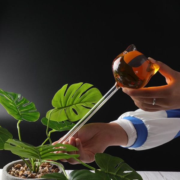 watering equipments glass plant flower water feeder clear cat shaped holiday home garden tool
watering equipments glass plant flower water feeder clear cat shaped holiday home garden tool