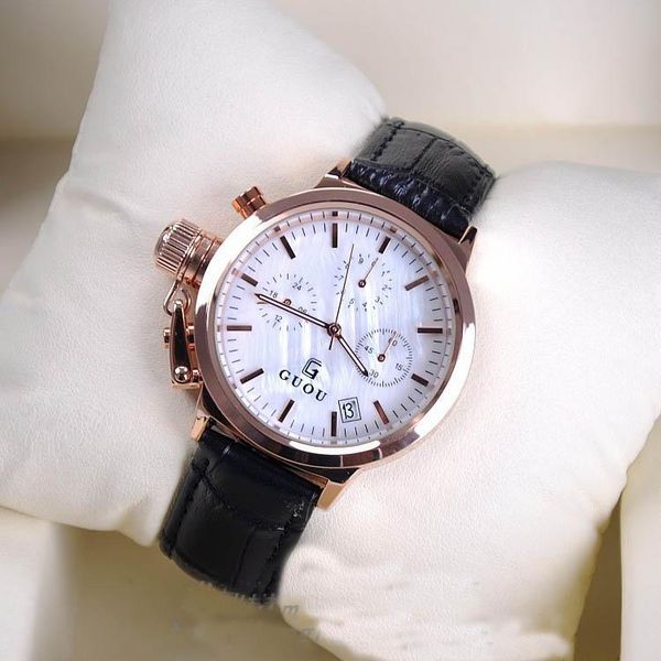 wristwatches waterproof women's watches quartz-watches really leather strap handsome neutral large dial with calendar, Slivery;brown
wristwatches waterproof women's watches quartz-watches really leather strap handsome neutral large dial with calendar, Slivery;brown