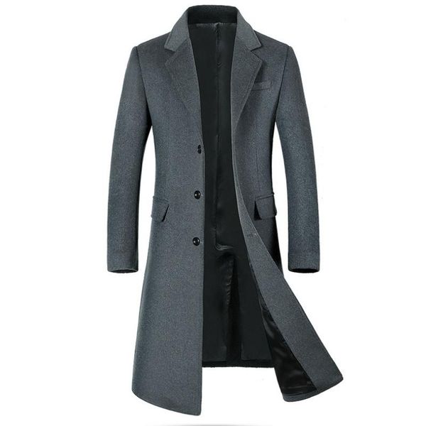 men's wool & blends abrigo largo de lana para hombre, gabardina gruesa alta calidad, a la moda, chaqueta larga, abrigos casu, Black
men's wool & blends abrigo largo de lana para hombre, gabardina gruesa alta calidad, a la moda, chaqueta larga, abrigos casu, Black