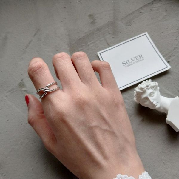 cluster rings 100% authentic 925 sterling silver double rows/ multi-layers twisted knot love ring rock party j215, Golden;silver
cluster rings 100% authentic 925 sterling silver double rows/ multi-layers twisted knot love ring rock party j215, Golden;silver