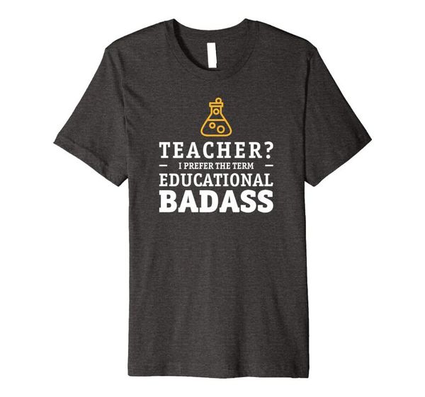 men's t-shirts teacher i prefer the term educational badass like rockstar, White;black
men's t-shirts teacher i prefer the term educational badass like rockstar, White;black