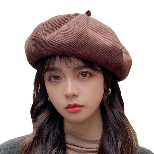 beanies autumn and winter korean solid corduroy beret hat women's pumpkin retro british painter japanese coffee bailey hats
beanies autumn and winter korean solid corduroy beret hat women's pumpkin retro british painter japanese coffee bailey hats