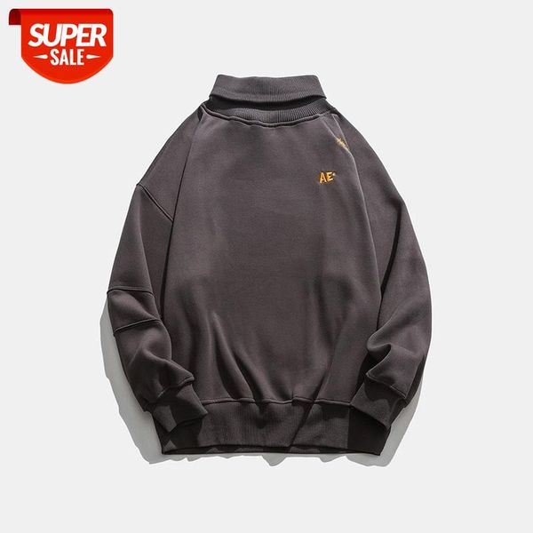 men's turtle-neck pullovers sweatshirts letters embroidery concise style male fashionable patchwork streetwear coats #9g6x, Black
men's turtle-neck pullovers sweatshirts letters embroidery concise style male fashionable patchwork streetwear coats #9g6x, Black