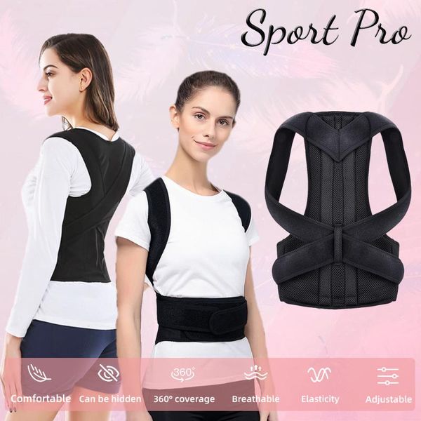 adjustable posture corrector back support shoulder back brace posture correction spine postural corrector health fixer tape, Black;blue
adjustable posture corrector back support shoulder back brace posture correction spine postural corrector health fixer tape, Black;blue