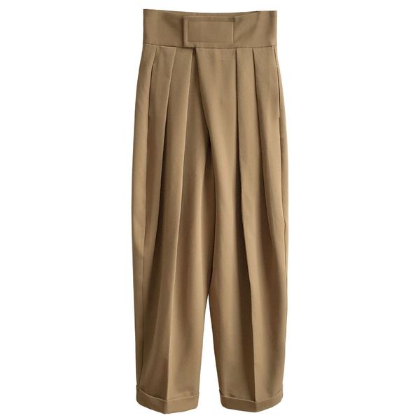 brown thicken vintage suit pants for women autumn winter fashion high waist straight harajuku harem trousers 2021 korean clothes boap, Black;white
brown thicken vintage suit pants for women autumn winter fashion high waist straight harajuku harem trousers 2021 korean clothes boap, Black;white