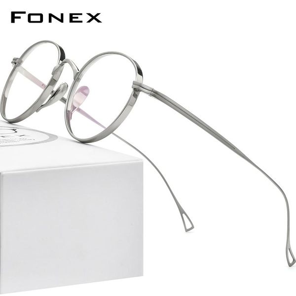 fashion sunglasses frames fonex pure titanium eyeglasses frame men retro round glasses women 2021 vintage prescription myopia optical eyewea, Black
fashion sunglasses frames fonex pure titanium eyeglasses frame men retro round glasses women 2021 vintage prescription myopia optical eyewea, Black