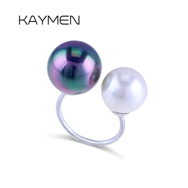 wedding rings kaymen personality especial double pearls cute ring for girls, women, wedding, party & fashion jewelry bijoux 00284, Slivery;golden
wedding rings kaymen personality especial double pearls cute ring for girls, women, wedding, party & fashion jewelry bijoux 00284, Slivery;golden