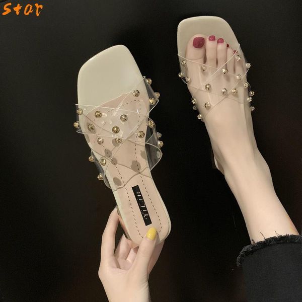 slippers women's outer wear fashion thick heel low flip flops women sandals and transparent, Black
slippers women's outer wear fashion thick heel low flip flops women sandals and transparent, Black