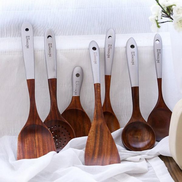 spoons solid wood cooking tool eco-friendly teak spatula rice scoop environmental protection tableware household kitchen supplies
spoons solid wood cooking tool eco-friendly teak spatula rice scoop environmental protection tableware household kitchen supplies