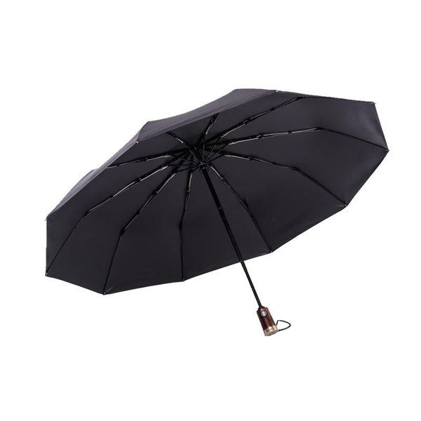 umbrellas leodauknow business fully automatic three folding windproof solid wood handle with metal men's sunny and rainy umbrella
umbrellas leodauknow business fully automatic three folding windproof solid wood handle with metal men's sunny and rainy umbrella