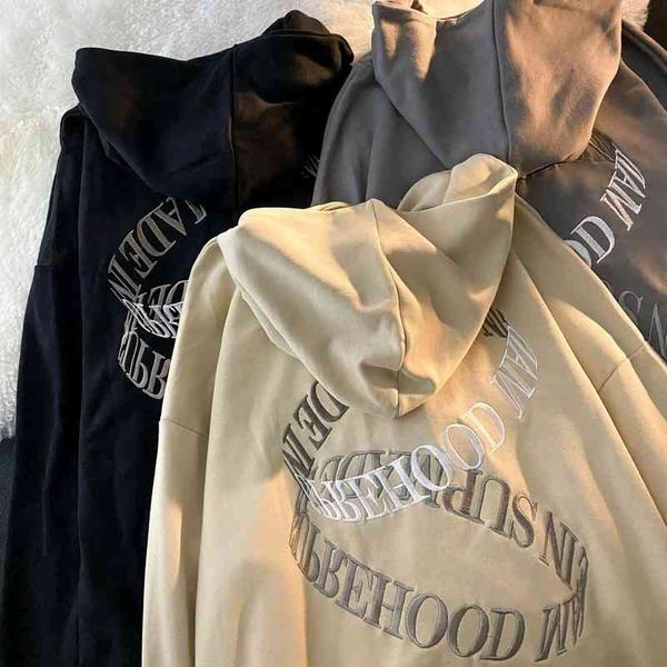 women's hoodies & sweatshirts retro 90s bordado zip up moletom harajuku plus size hoodies estilo feminino solto amantes carta de manga, Black
women's hoodies & sweatshirts retro 90s bordado zip up moletom harajuku plus size hoodies estilo feminino solto amantes carta de manga, Black
