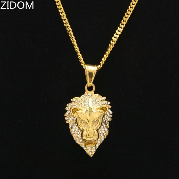 pendant necklaces 316 l stainless steel gold color hip hop iced out lion necklace hiphop bling jewelry drop, Silver
pendant necklaces 316 l stainless steel gold color hip hop iced out lion necklace hiphop bling jewelry drop, Silver