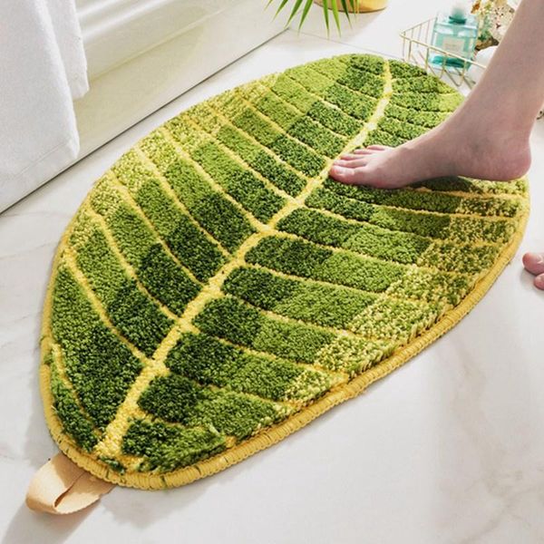 bath mats 1pc creative leaf anti-slip carpet door doormat indoor kitchen room floor mat rug for coffee table foot
bath mats 1pc creative leaf anti-slip carpet door doormat indoor kitchen room floor mat rug for coffee table foot