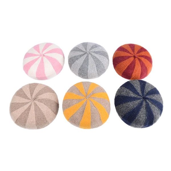berets autumn and winter women's hat fashion color matching painter mushroom cap wild temperament beret, Blue;gray
berets autumn and winter women's hat fashion color matching painter mushroom cap wild temperament beret, Blue;gray