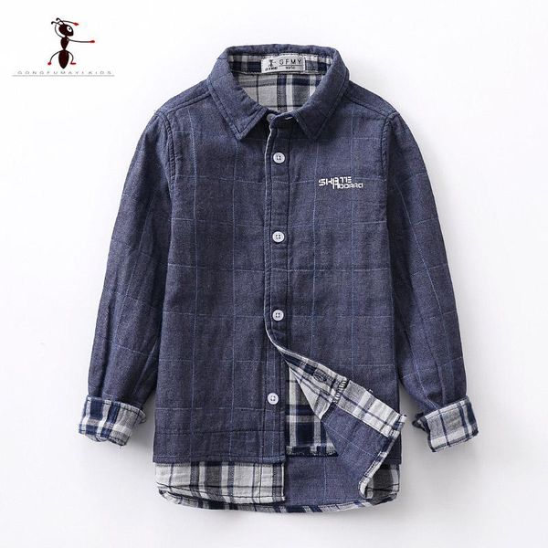 shirts ant 2021 spring autumn casual full sleeve 100%cotton lattice children's shirt 4-12year turn-down collar boy, White;black
shirts ant 2021 spring autumn casual full sleeve 100%cotton lattice children's shirt 4-12year turn-down collar boy, White;black