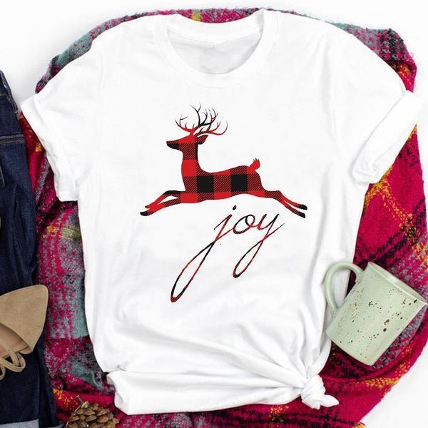 women lady gift plaid deer cute letters winter holiday merry christmas print tshirt clothes graphic female t tee t-shirt, White
women lady gift plaid deer cute letters winter holiday merry christmas print tshirt clothes graphic female t tee t-shirt, White