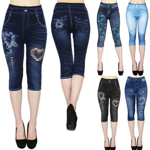 women's pants & capris 2021 leggings jeans high waist printed outwears casual half length stretch capripants autumn fitness trouser, Black;white
women's pants & capris 2021 leggings jeans high waist printed outwears casual half length stretch capripants autumn fitness trouser, Black;white