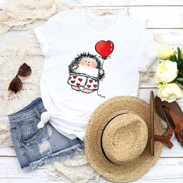 women graphic short sleeve love beach animal cartoon fashion tees clothing female print t shirt shirt womens t-shirt, White
women graphic short sleeve love beach animal cartoon fashion tees clothing female print t shirt shirt womens t-shirt, White